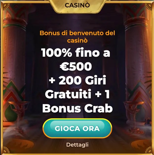 Amura bonus di benvenuto